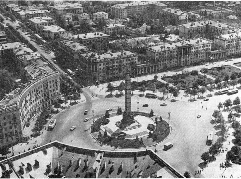 Площадь победы старые фото Градостроительство СССР 1941—1954 Архитектура СССР и социалистических стран Tota