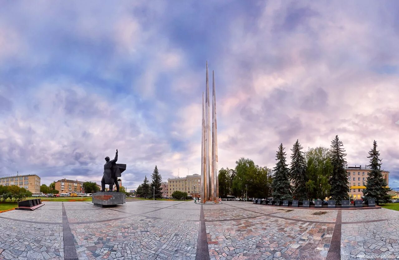Площадь победы тула фото Victory Square - War Memorial of Tula The tourism portal of Tula and Tula region