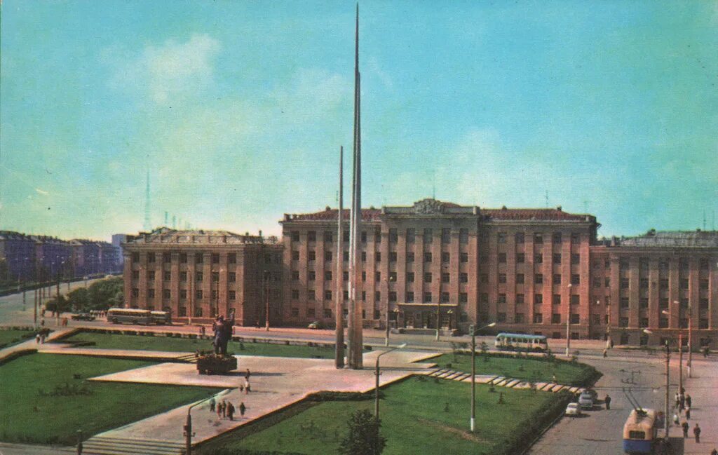Площадь победы тула фото Тула - Старые фотографии - Фото - Городской электротранспорт