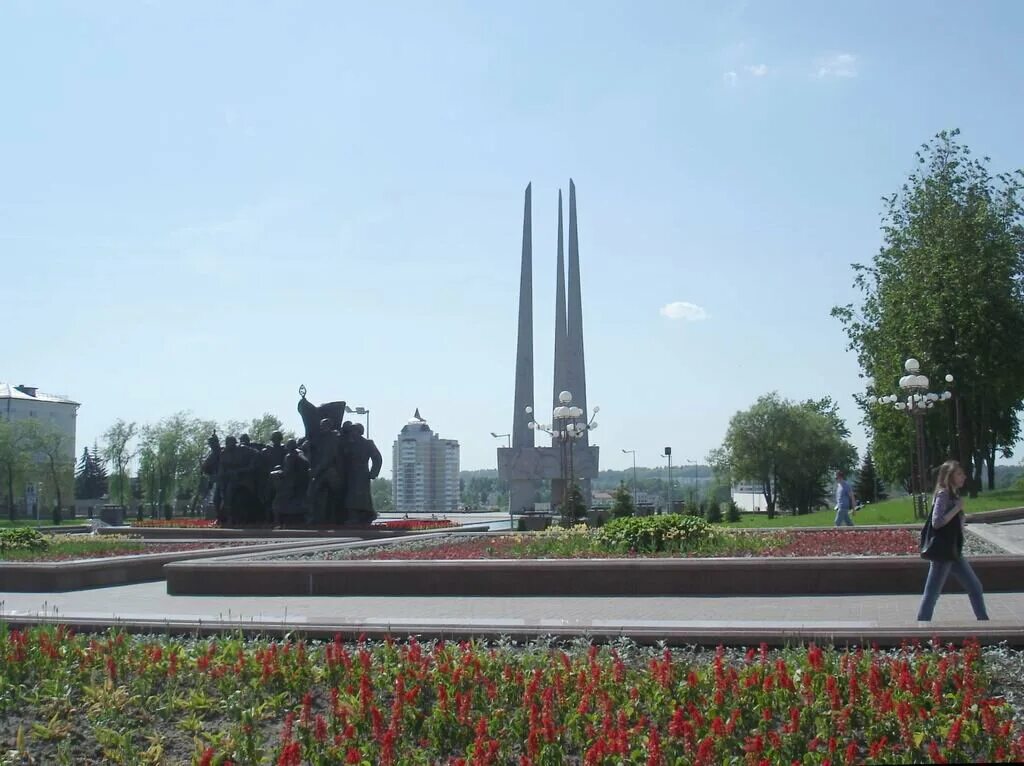 Площадь победы витебск фото Витебск. Мемориал и военнная техника Роман Посторонний Дзен