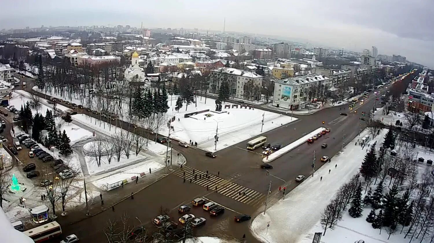 Площадь победы владимир фото Владимир в режиме онлайн - новости Владимирской области