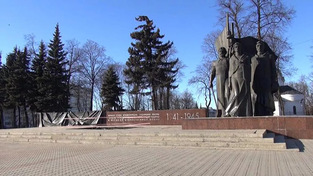 Площадь победы владимир фото Площадь Победы приведут в порядок - новости Владимирской области