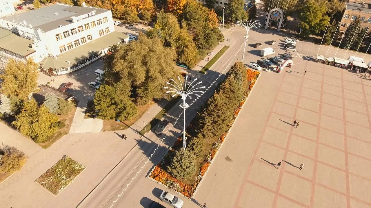 Площадь победы волгодонск фото Волгодонск, пл. Победы (Часть II) - YouTube