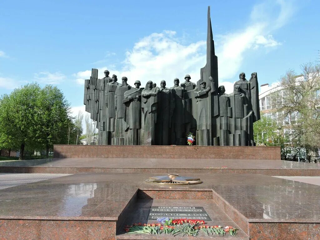 Площадь победы воронеж фото Вечный огонь, monument, memorial, gorodskoy okrug Voronezh, Tsentralniy District