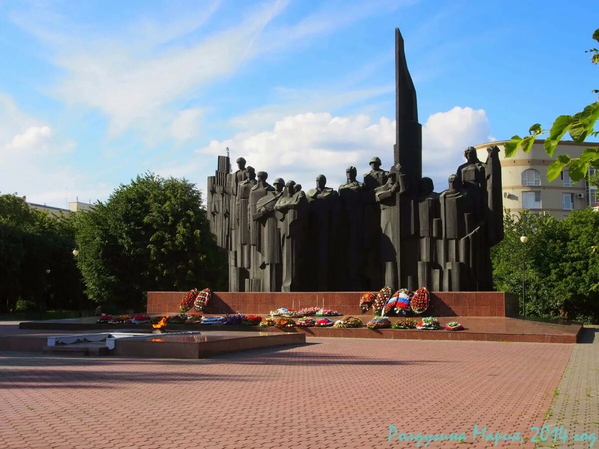 Площадь победы воронеж фото Площадь Победы в Воронеже Описание и фото