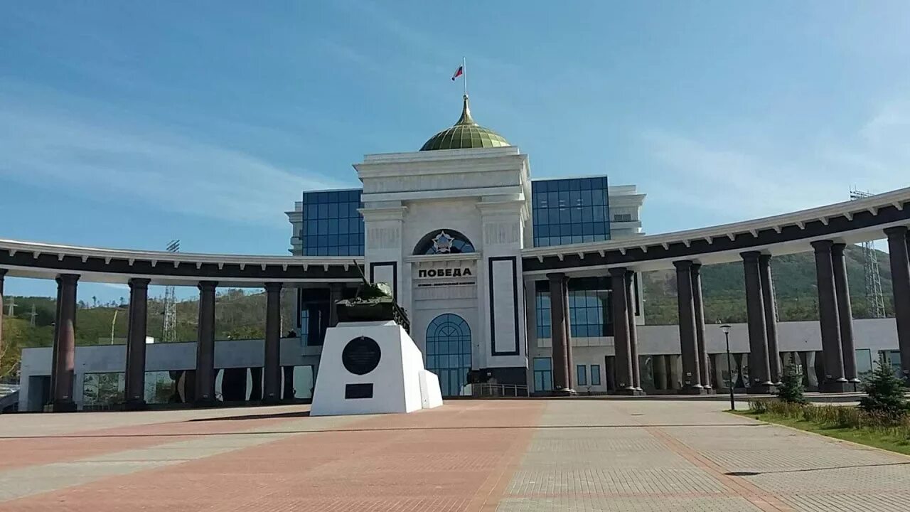 Площадь победы южно сахалинск фото Южно Сахалинск площадь Победы после реставрации - YouTube