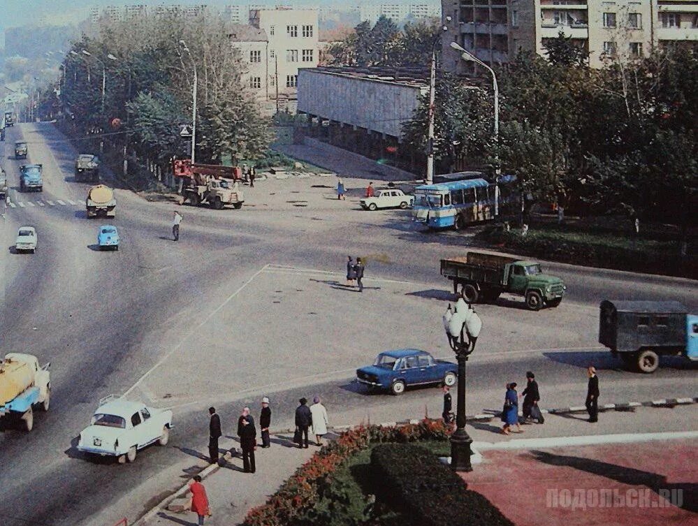 Площадь подольски фото Фотография 6890. Подольск в 1970-80-е гг.