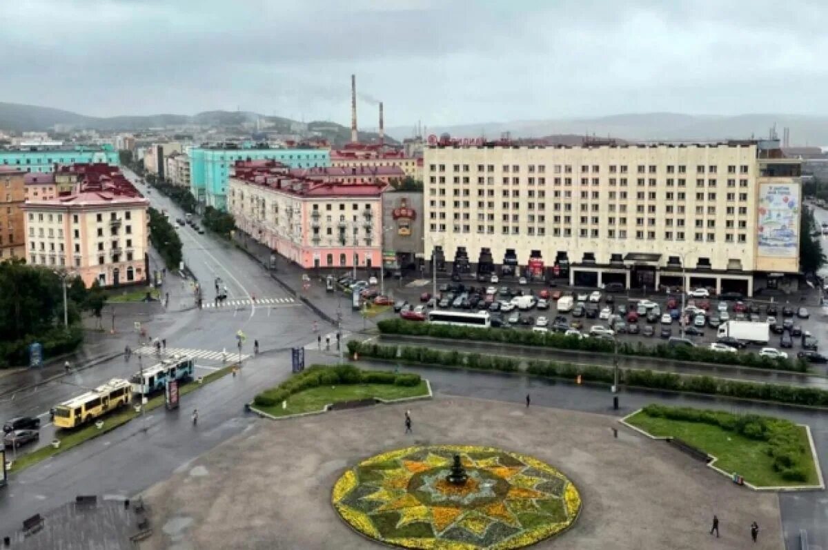 Площадь пяти углов фото Центральная площадь Мурманска может стать пешеходной АиФ Мурманск