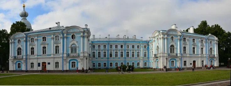 Площадь растрелли фото Le couvent Smolny - Saint Petersbourg - Construit de 1748 à 1764 par Bartoloméo 