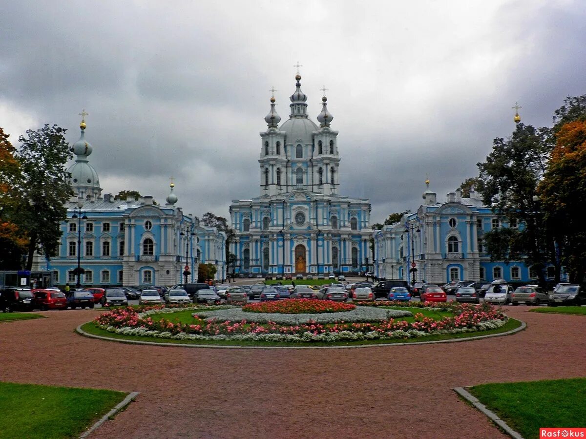 Площадь растрелли фото Фото: Смольный Собор. Фотограф Алексей Кучерюк. Город. Фотосайт Расфокус.ру
