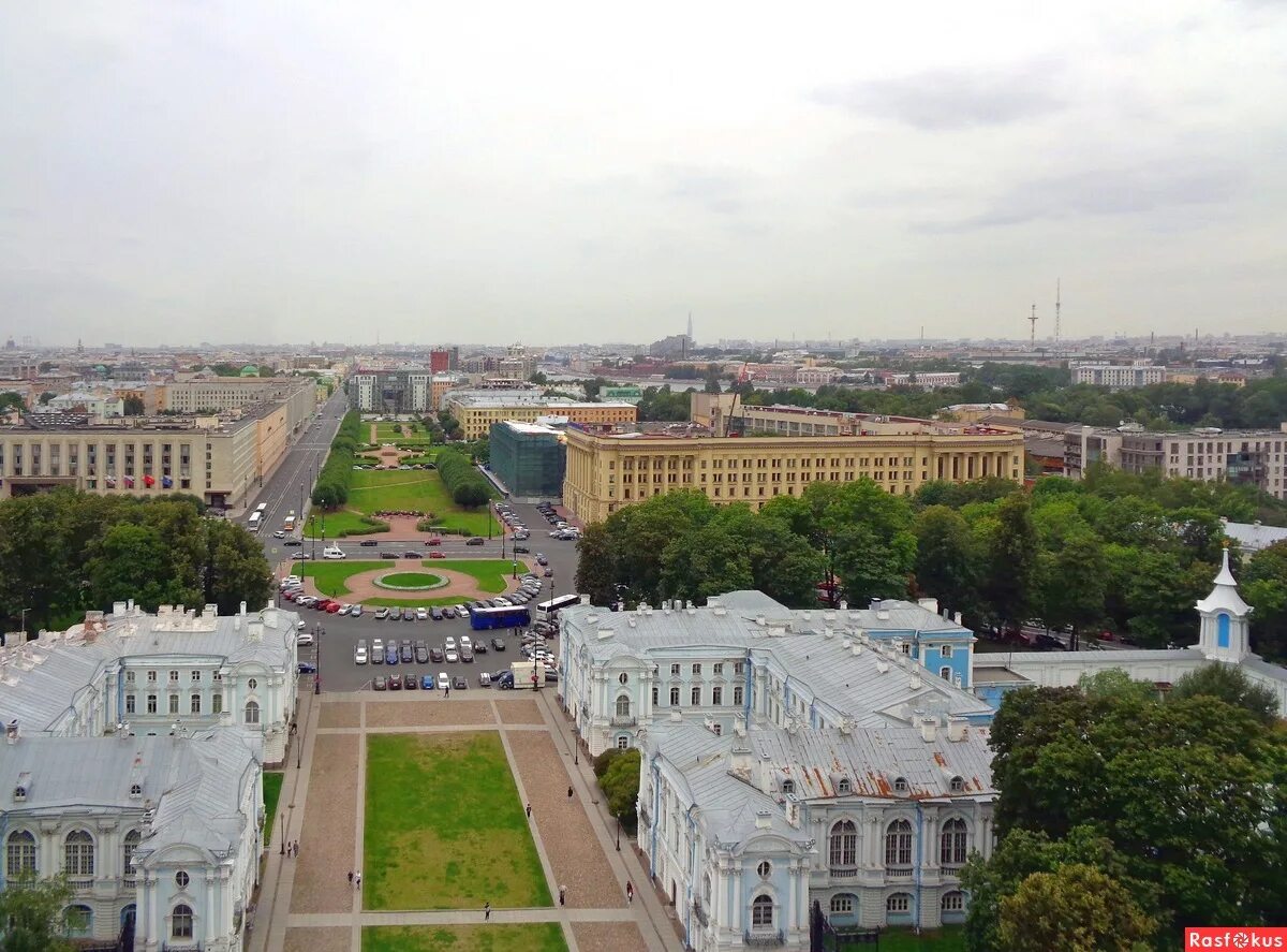 Площадь растрелли фото Фото: Вид на площадь Растрелли и Шпалерную улицу. Фотограф Людмила О.. Город. Фо