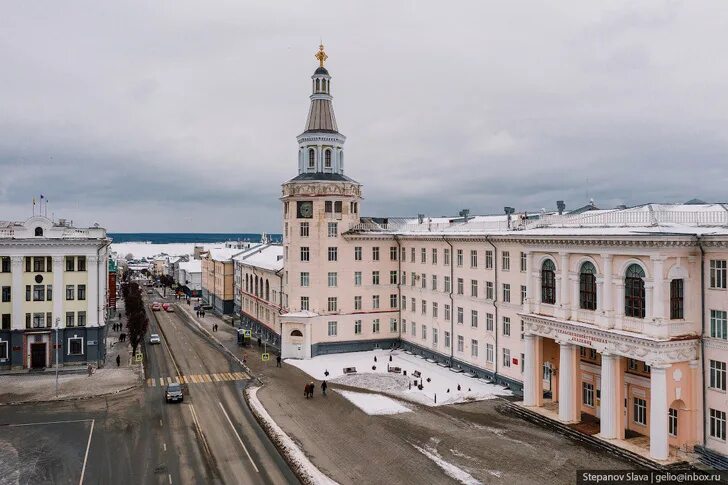 Площадь республики чебоксары фото Зимние Чебоксары - столица Чувашии форум Babyblog