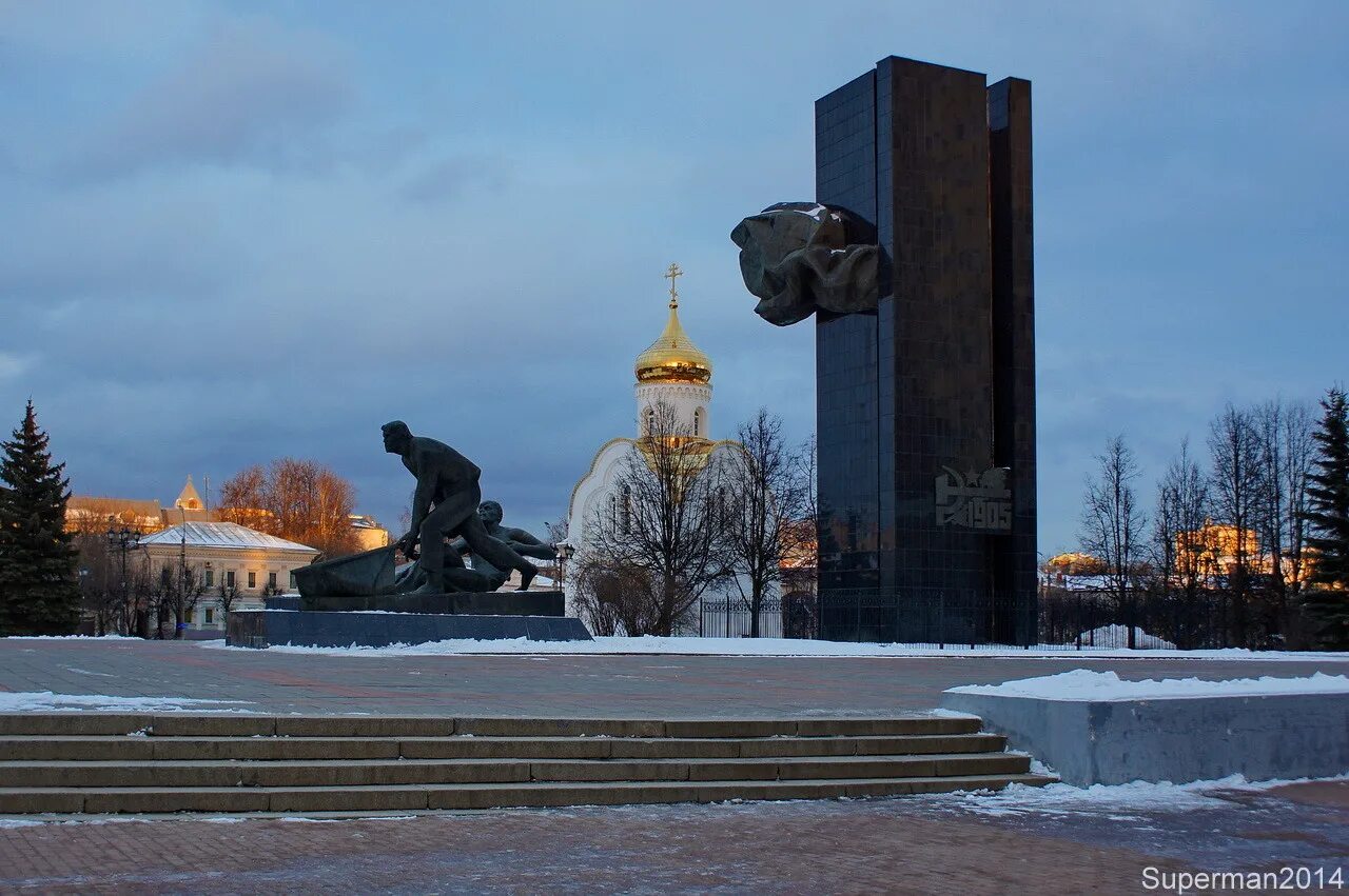 Площадь революции иваново фото Ситцевый экспресс (Часть-2: Иваново) - путешествия и прочее - LiveJournal