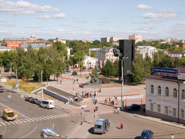 Площадь революции иваново фото Revolution Square (Площадь революции) - description, photos, оn the map