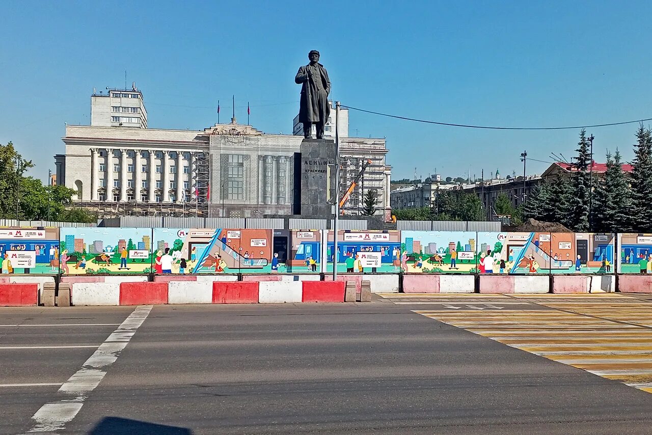 Площадь революции красноярск фото При раскопках под метро на площади Революции Красноярска могли повредить археоло