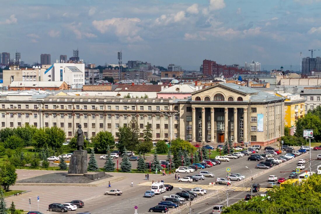 Площадь революции красноярск фото Крыши: Карла Маркса, 155: feelek - ЖЖ