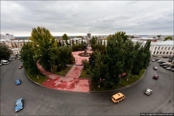 Площадь революции самара фото Осенняя Самара с крыш. Фотографии Влада Виноградова. 2013 Интересная Самара ВКон