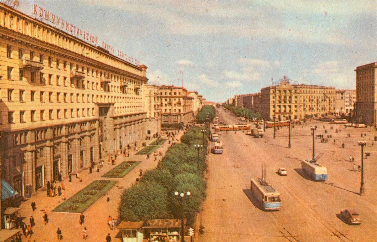 Площадь революции старые фото Челябинск - Исторические фотографии - Фото - Городской электротранспорт