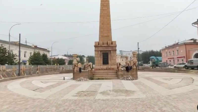 Площадь революции улан удэ фото В Улан-Удэ завершается реконструкция площади Революции - Общество - Новая Буряти