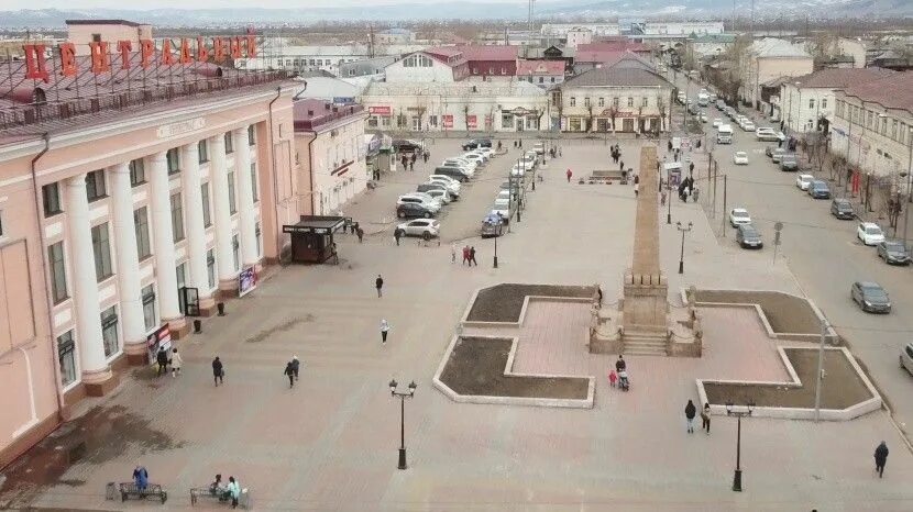 Площадь революции улан удэ фото В центре Улан-Удэ на пять дней перекроют дорогу