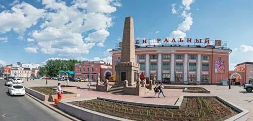Площадь революции улан удэ фото Отзывы о "Павшим борцам за коммунизм", Россия, Республика Бурятия, Улан-Удэ, ули