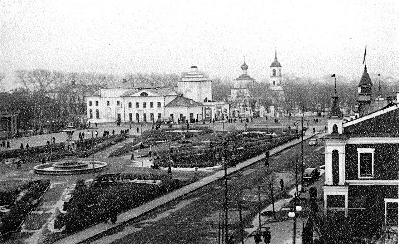 Площадь революции вологда фото Несколько замечательных фотографий 1960-х годов Онлайн Вологда