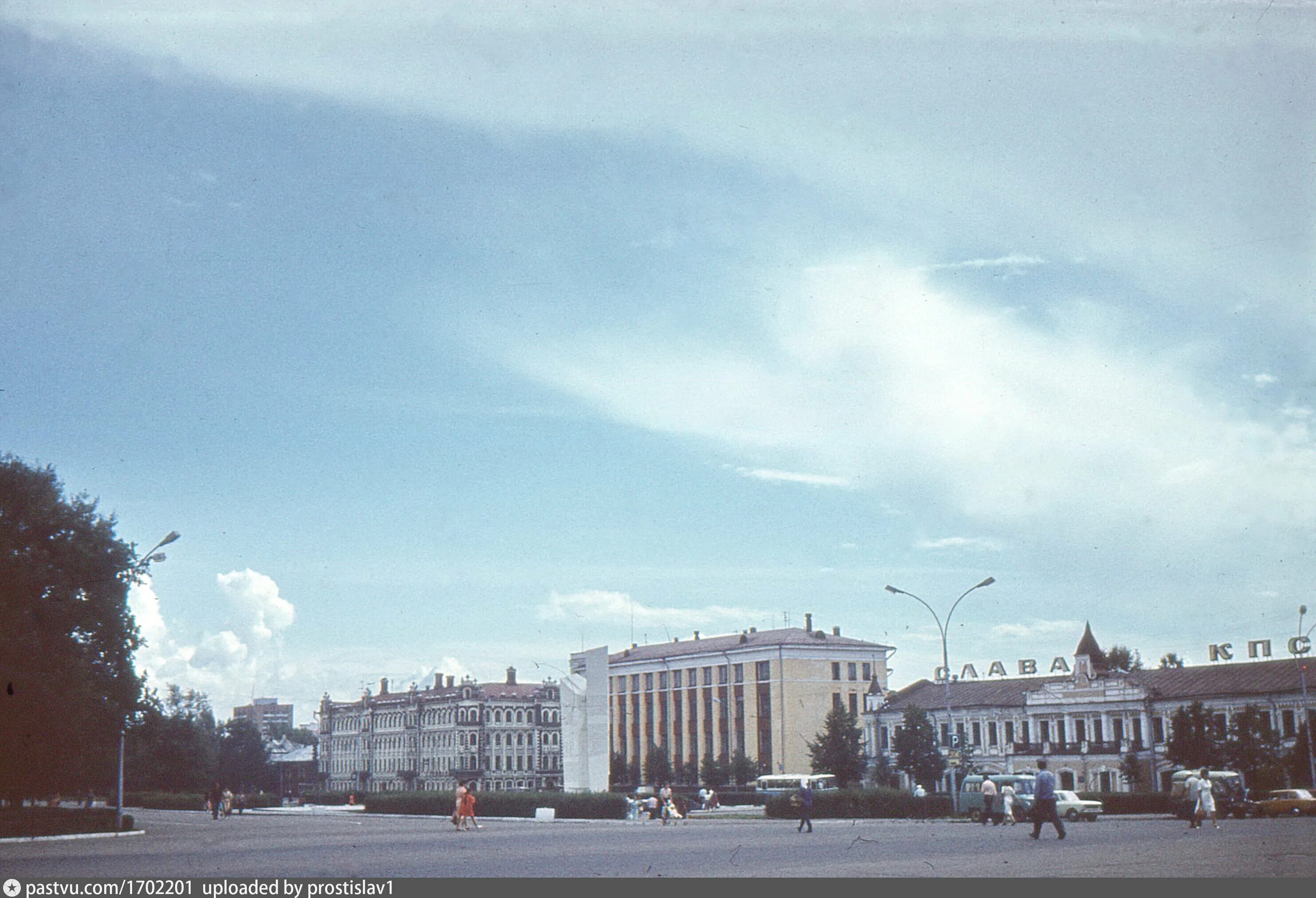 Площадь революции вологда фото Площадь Революции - Retro photos