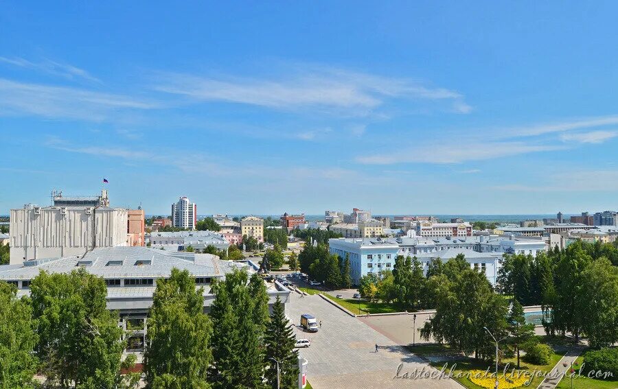 Площадь сахарова барнаул фото Прогулки по Барнаулу. Площадь Сахарова. Город с высоты Вести из Алтайской глубин