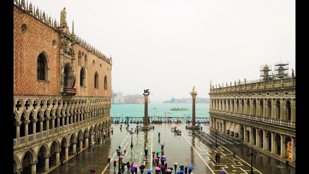 Площадь сан марко фото 360 VR Tour Venice Doge's Palace Bridge of Sighs Columns in Piazza San Marco No 