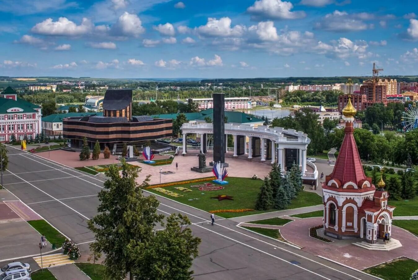 Площадь саранска фото Музей военного и трудового подвига