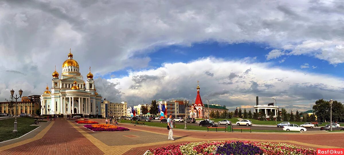 Площадь саранска фото Фото: Собор Ф.Ушакова, Саранск. Alexander Karasev. Пейзаж. Фотосайт Расфокус.ру