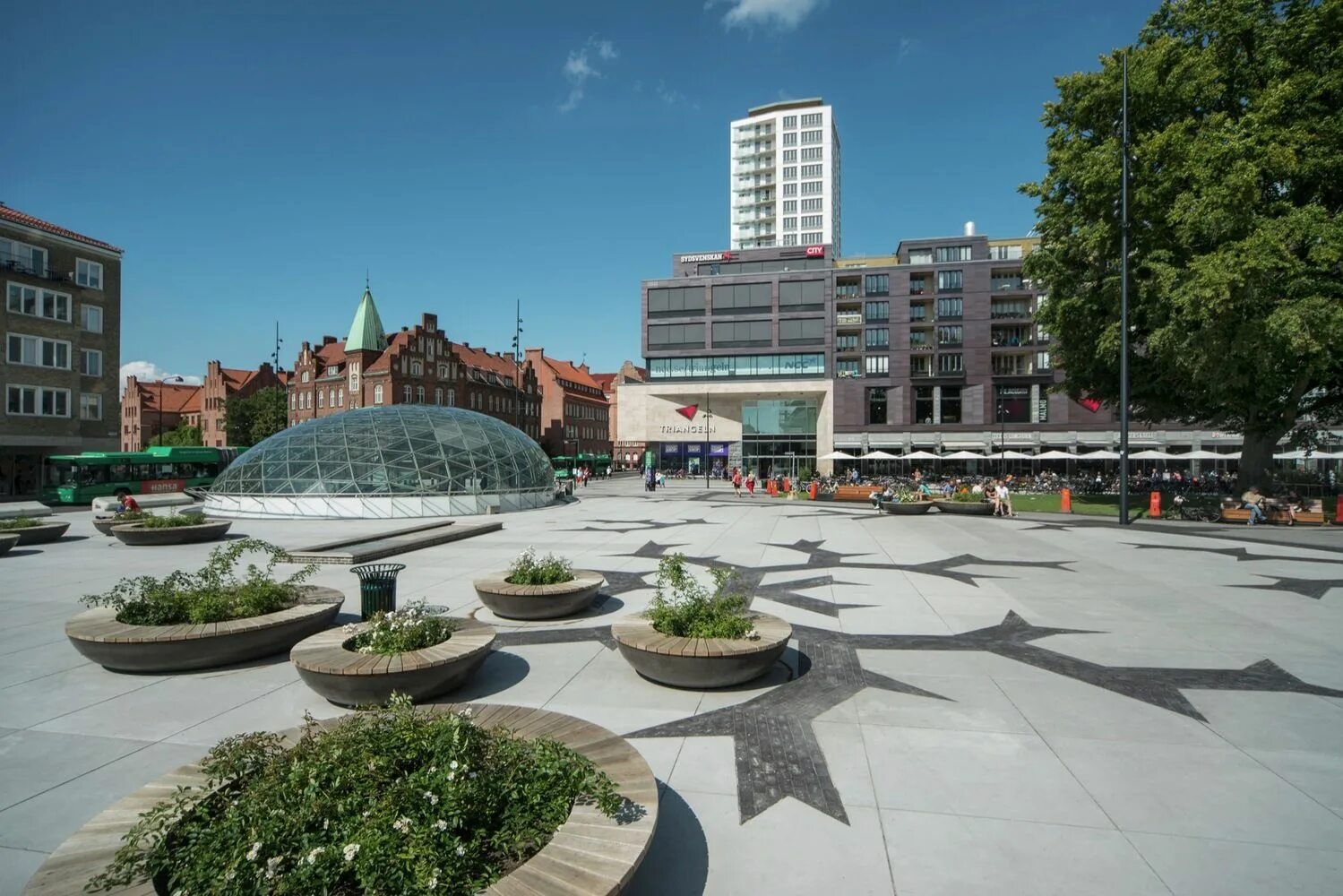 Площадь сити фото Gallery of St Johannesplan & The Konsthall Square / White - 2 Urban landscape de