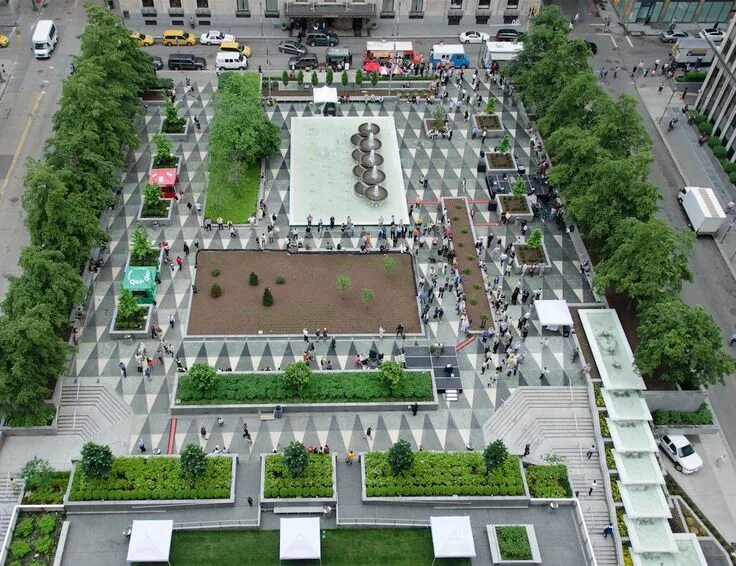 Площадь сити фото "Mellon Square" is the second volume in "Modern Landscapes: Transition and. Land