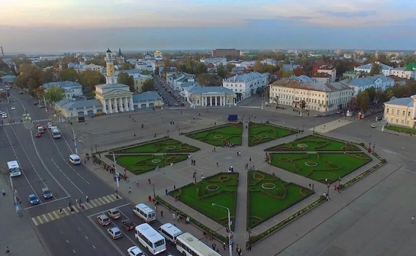 Площадь сковорода в костроме фото Сусанинская площадь в костроме - блог Санатории Кавказа