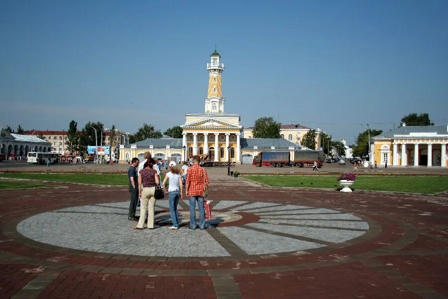 Площадь сковорода в костроме фото Картинки КОСТРОМА ЦЕНТРАЛЬНАЯ ПЛОЩАДЬ