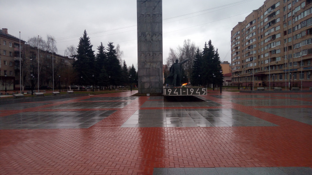 Площадь славы балашиха фото Мемориальный комплекс "Землякам, за Родину жизнь отдавшим" Патриотические проект