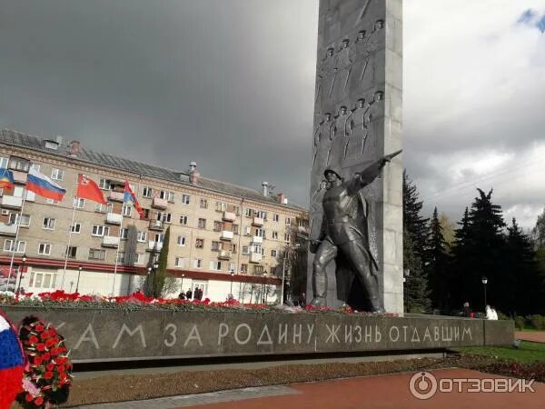 Площадь славы балашиха фото Отзыв о Аллея Героев (Россия, Балашиха) Здесь всегда грустно.