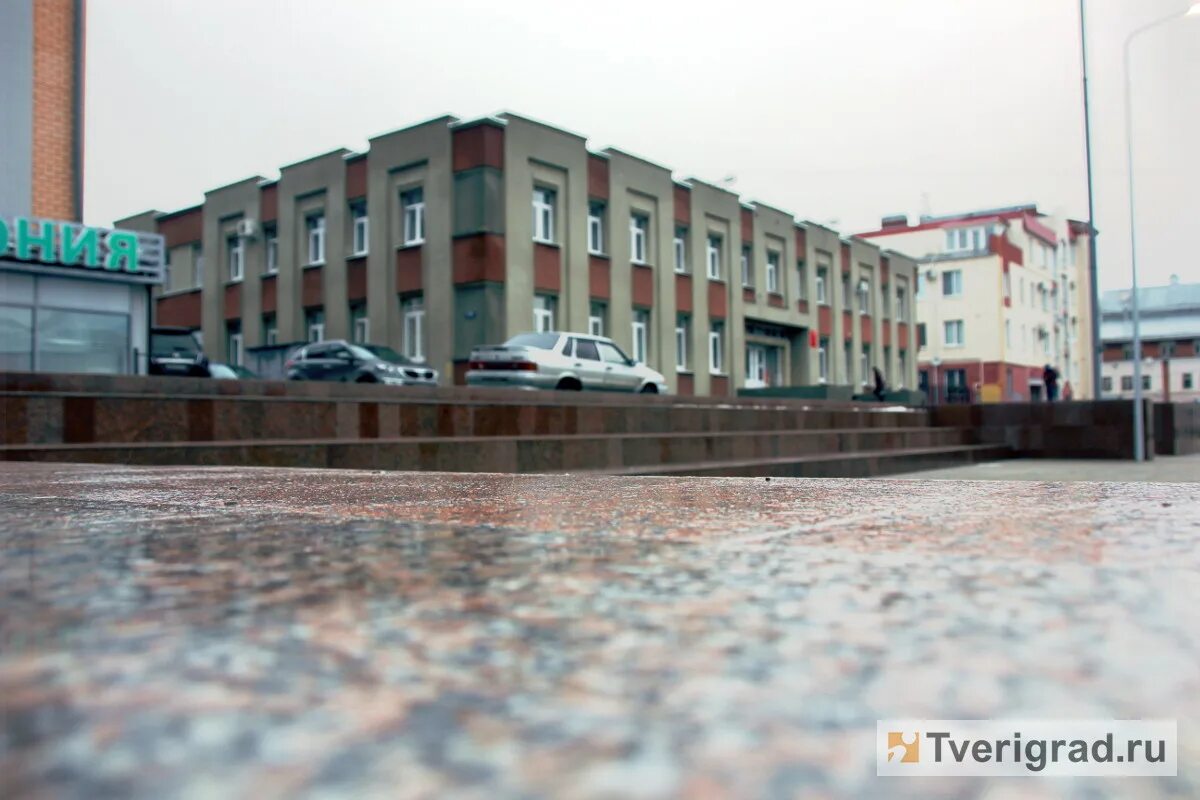 Площадь славы тверь фото В Твери завершена укладка плитки на площади Славы (фото) Твериград