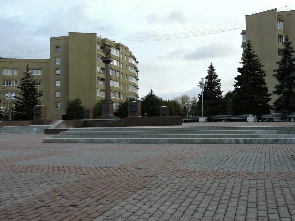 Площадь славы тверь где находится фото Panorama: Тверь - город воинской славы, monument, memorial, Tver, ploshchad Push
