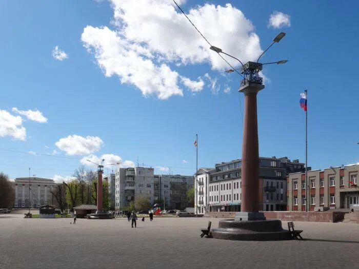 Площадь славы тверь где находится фото Square of Glory - Tver