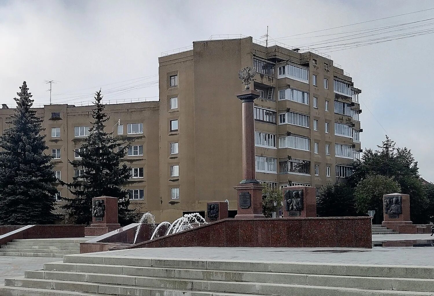 Площадь славы тверь где находится фото Стела "Город воинской славы", Тверь отзывы