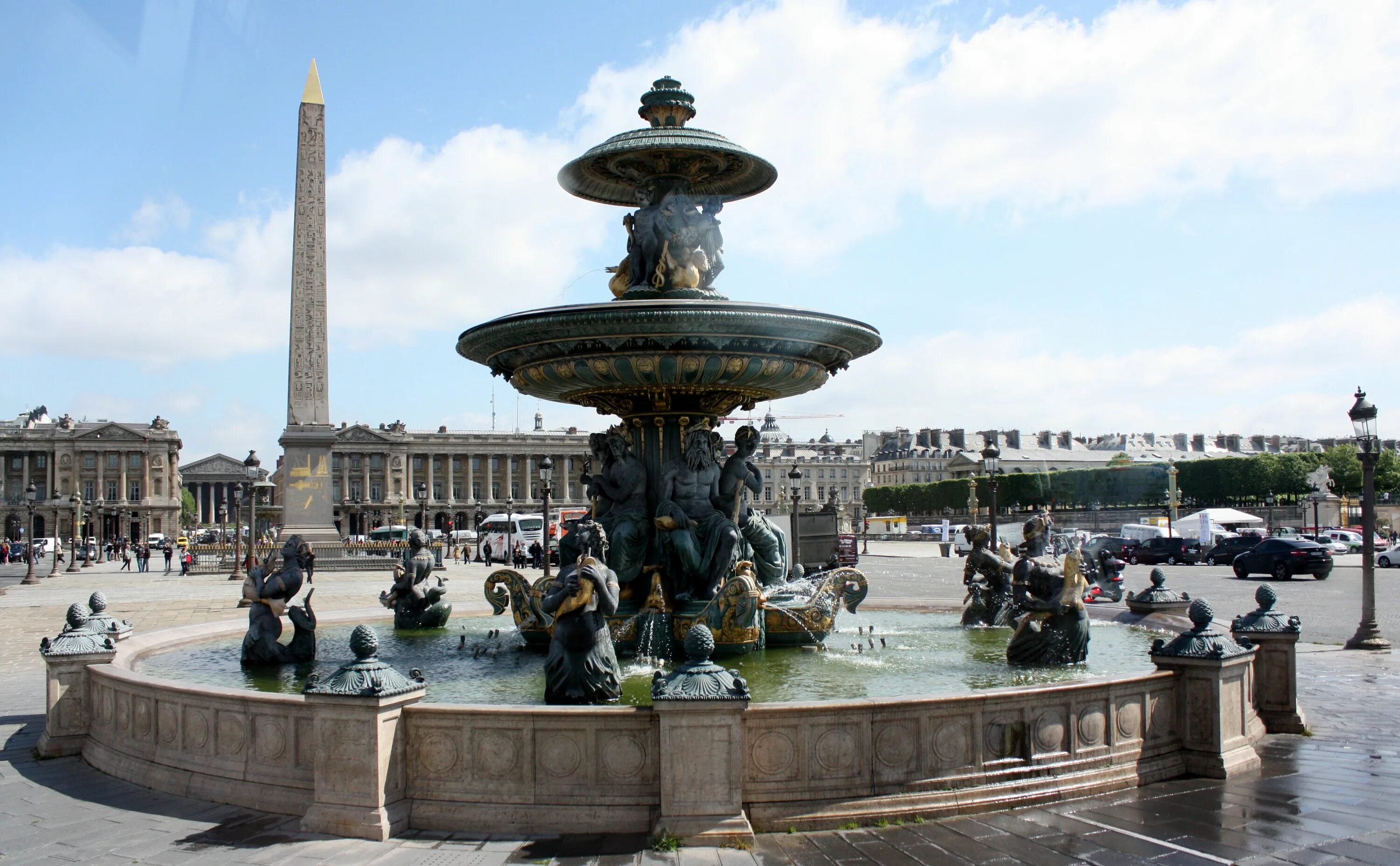 Площадь согласия в париже фото Place de la Concorde, Paris, France