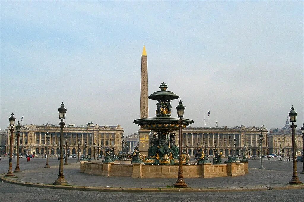 Площадь согласия в париже фото Прогулка по Парижу: от Лувра до Эйфелевой башни