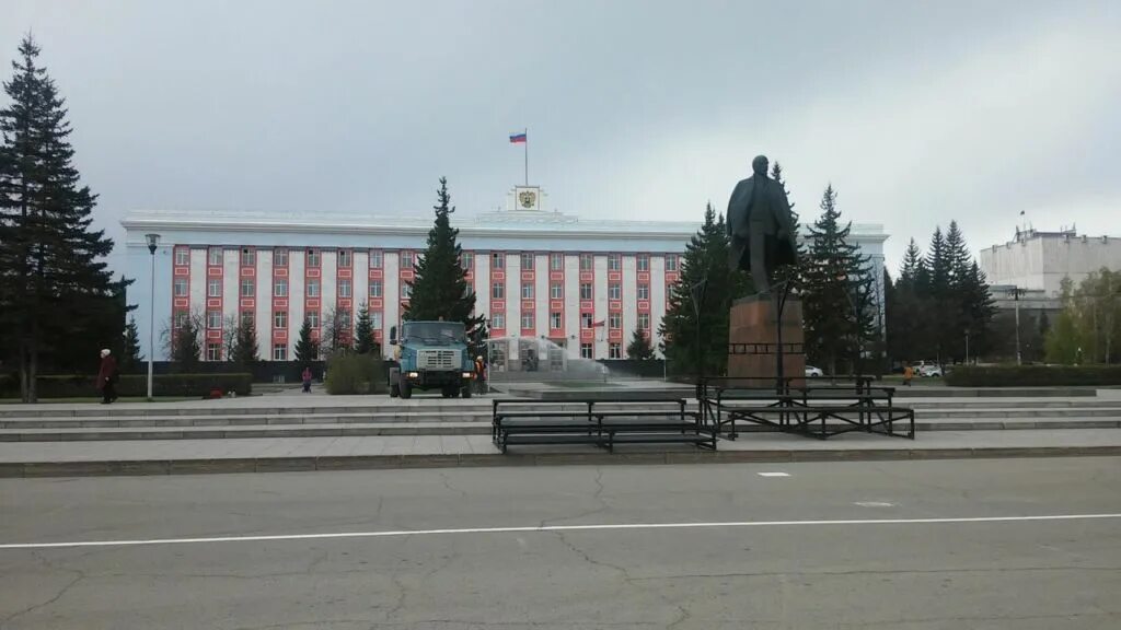 Площадь советов барнаул фото Площадь Советов - центр города - Европа, Россия, Алтайский край