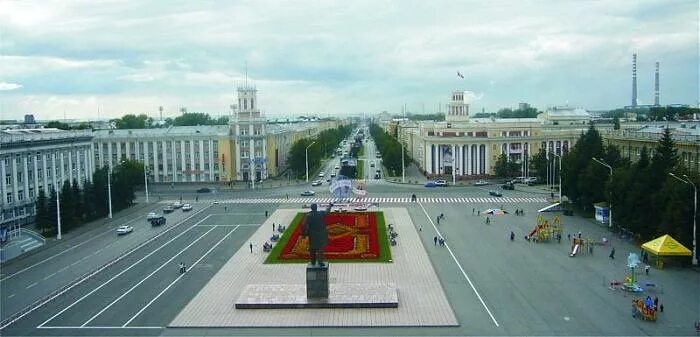 Площадь советов фото Площадь Советов - Кемерово