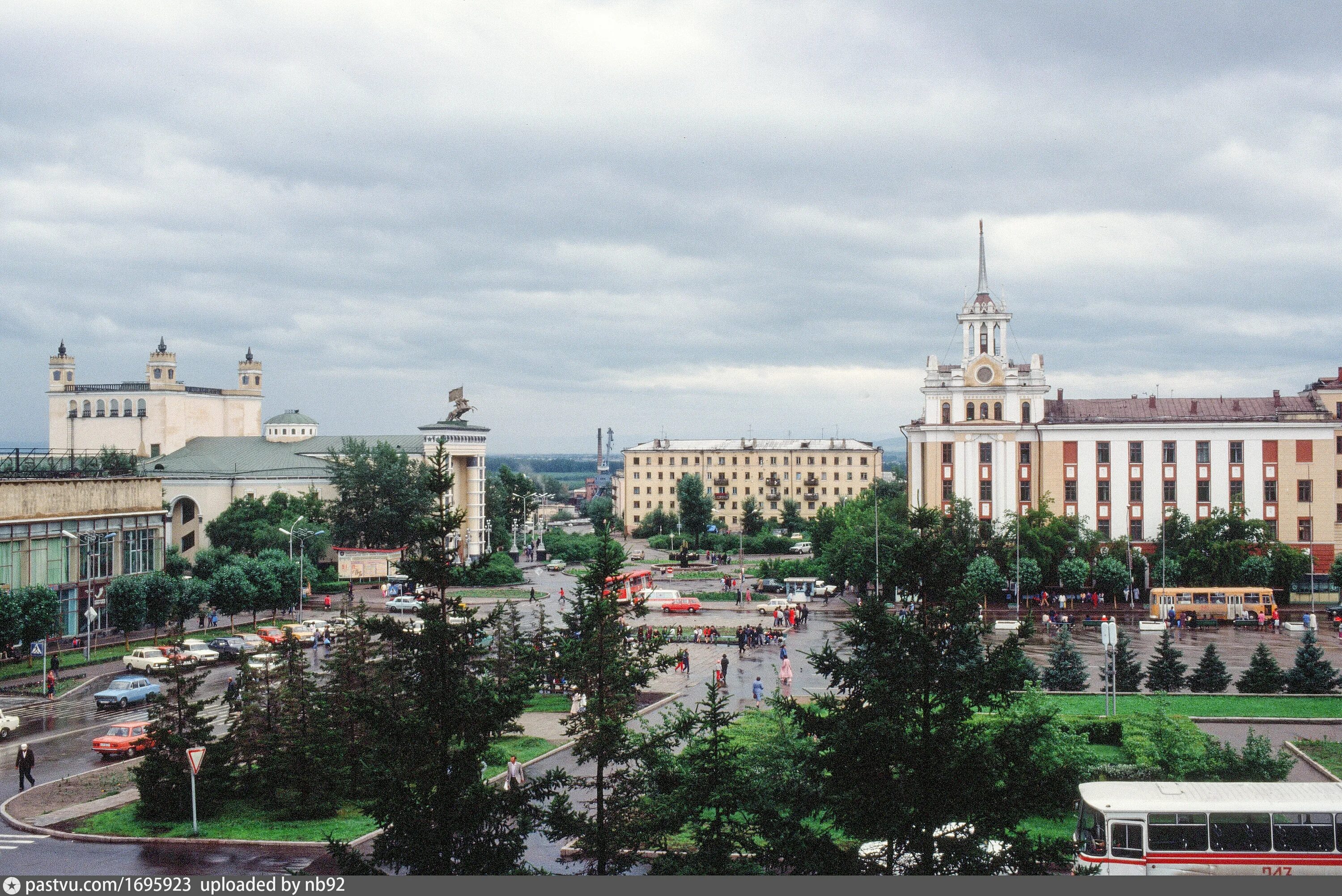 Площадь советов улан удэ фото Площадь Советов