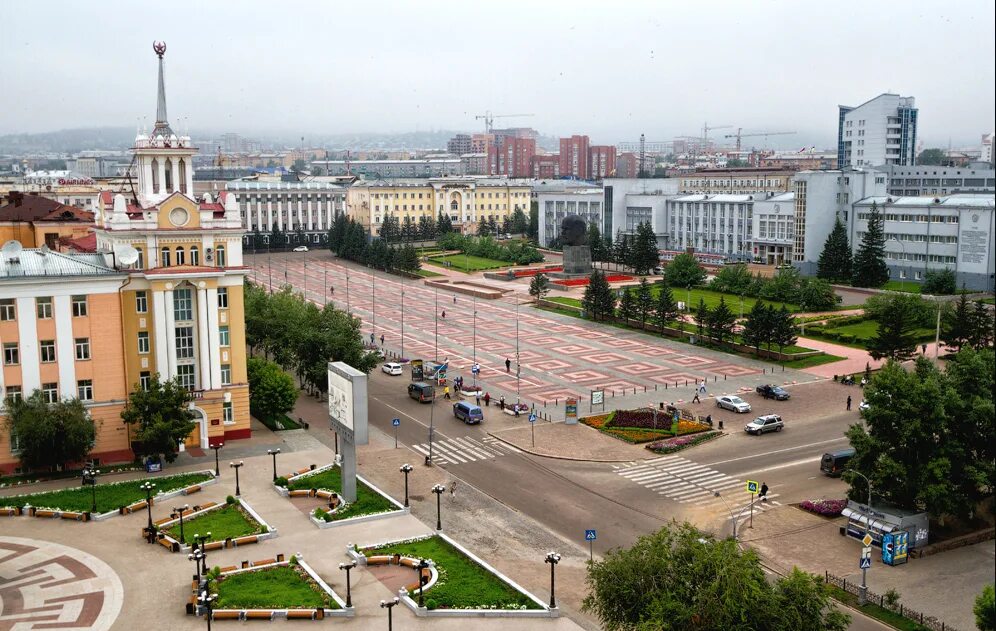 Площадь советов улан удэ фото Улан-Удэ - Википедиесь
