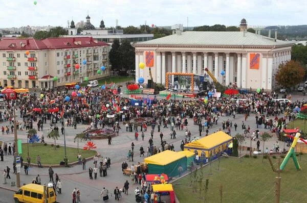 Площадь советская гродно фото Гродно площадь фото YugNash.ru