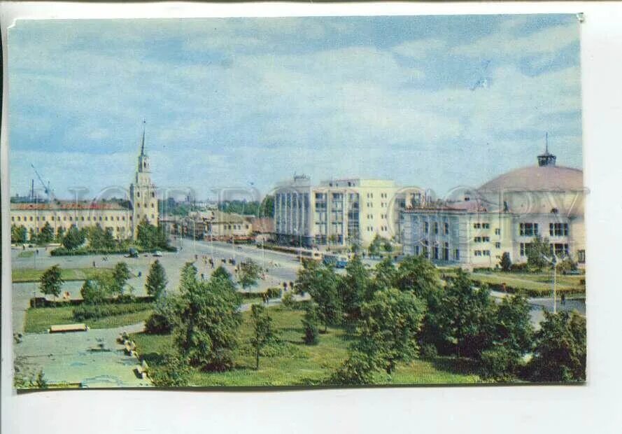 Площадь советская старые фото 464725 1973 год Ярославль площадь Труда - покупайте на Auction.ru по выгодной це