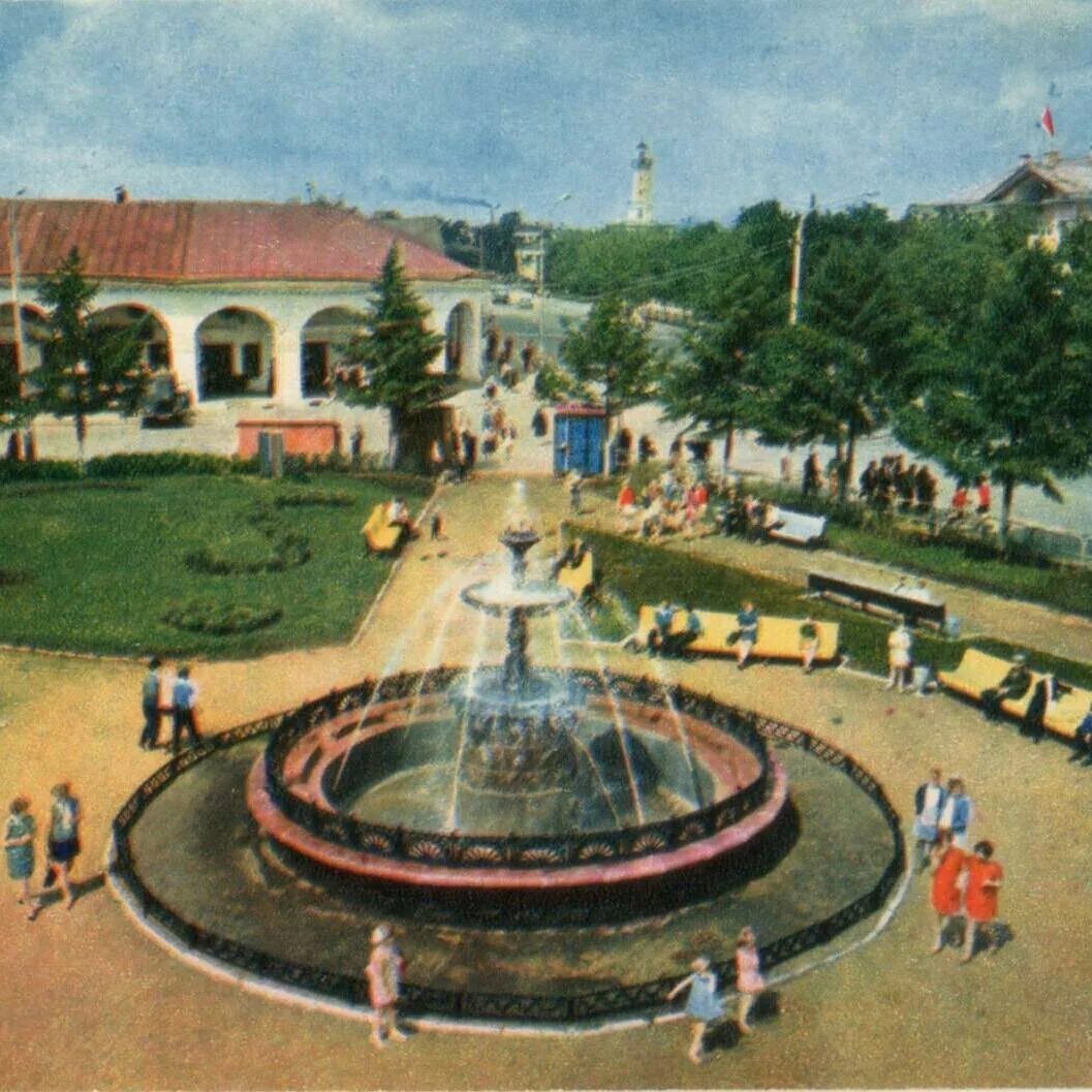 Площадь советская старые фото Старая и Ретро Кострома Кострома Дзен
